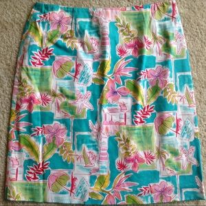 Island Republic A-Line Skirt Colorful